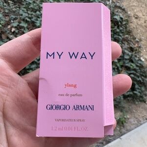 Giorgio Armani My Way Ylang Eau De Parfum 1.2ml/0.04fl.oz Sample Brand New